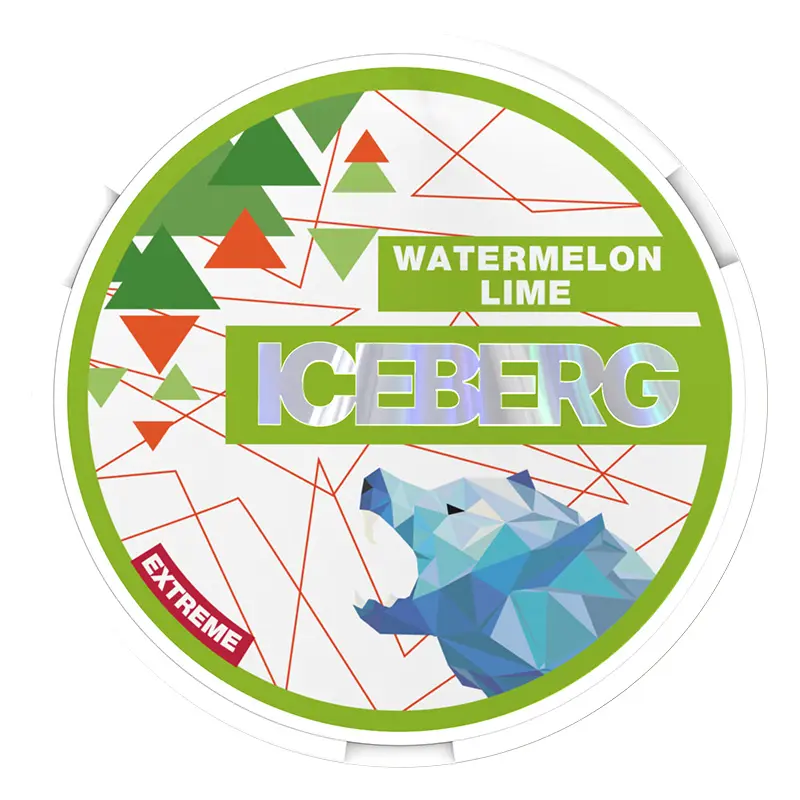  Watermelon Lime Nicotine Pouches Extreme by Ice Berg 50mg/g 